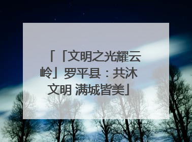「文明之光耀云岭」罗平县：共沐文明 满城皆美