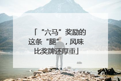 “六马”奖励的这条“腿”，风味比奖牌还厚重