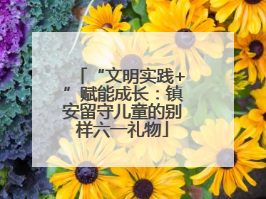 “文明实践+”赋能成长：镇安留守儿童的别样六一礼物