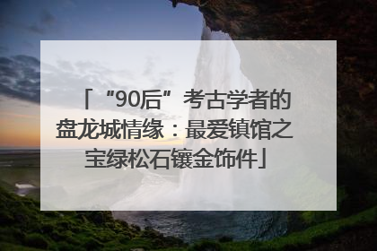 “90后”考古学者的盘龙城情缘：最爱镇馆之宝绿松石镶金饰件
