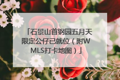 石景山首钢园五月天限定公仔已就位（附WMLS打卡地图）