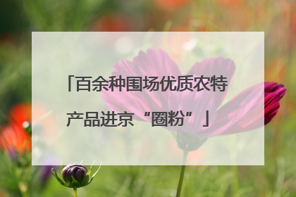 百余种围场优质农特产品进京“圈粉”