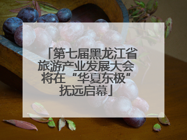 第七届黑龙江省旅游产业发展大会将在“华夏东极”抚远启幕