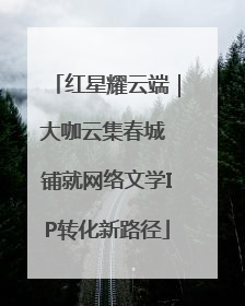 红星耀云端｜大咖云集春城 铺就网络文学IP转化新路径