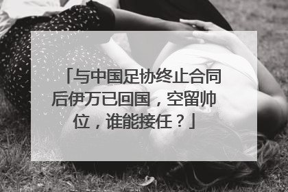 与中国足协终止合同后伊万已回国，空留帅位，谁能接任？