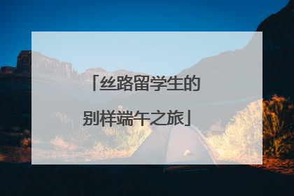 丝路留学生的别样端午之旅