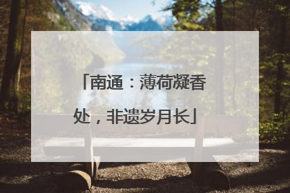 南通：薄荷凝香处，非遗岁月长
