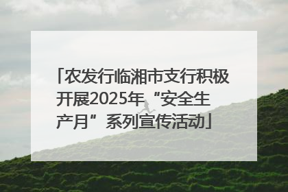 农发行临湘市支行积极开展2025年“安全生产月”系列宣传活动