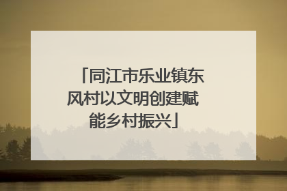 同江市乐业镇东风村以文明创建赋能乡村振兴