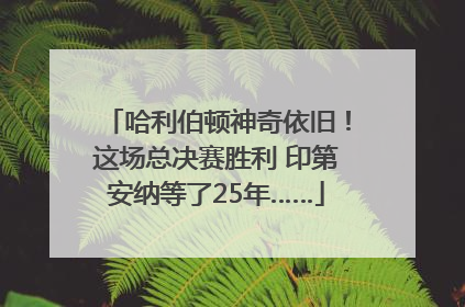 哈利伯顿神奇依旧！这场总决赛胜利 印第安纳等了25年……