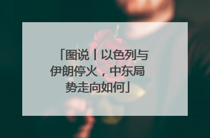图说丨以色列与伊朗停火，中东局势走向如何