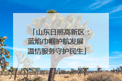 山东日照高新区：蓝焰巾帼护航发展 温情服务守护民生