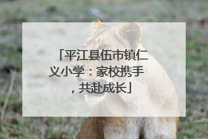 平江县伍市镇仁义小学：家校携手，共赴成长