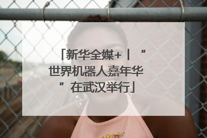 新华全媒+丨“世界机器人嘉年华”在武汉举行