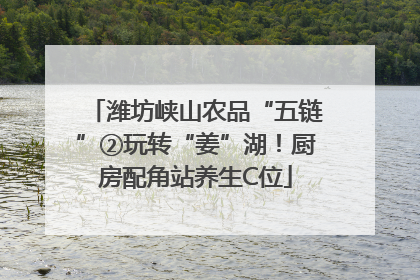 潍坊峡山农品“五链”②玩转“姜”湖！厨房配角站养生C位
