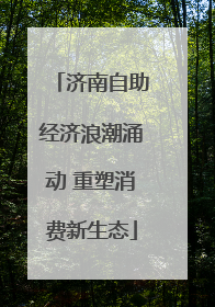 济南自助经济浪潮涌动 重塑消费新生态