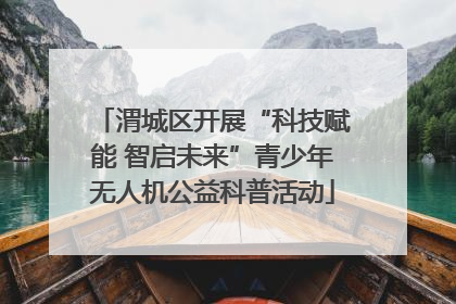 渭城区开展“科技赋能 智启未来”青少年无人机公益科普活动