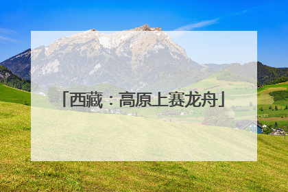 西藏：高原上赛龙舟