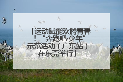 运动赋能欢腾青春！“奔跑吧·少年”示范活动（广东站）在东莞举行