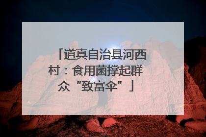 道真自治县河西村：食用菌撑起群众“致富伞”