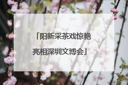 阳新采茶戏惊艳亮相深圳文博会