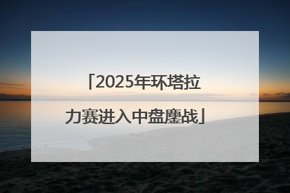 2025年环塔拉力赛进入中盘鏖战