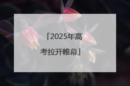 2025年高考拉开帷幕