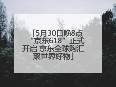5月30日晚8点“京东618”正式开启 京东全球购汇聚世界好物