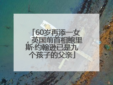 60岁再添一女，英国前首相鲍里斯·约翰逊已是九个孩子的父亲
